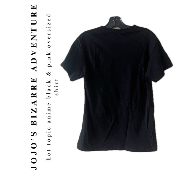 🍭 3/$20 jojo’s bizarre adventure • 🎉rare🎉  anime black oversized tshirt - Picture 5 of 13